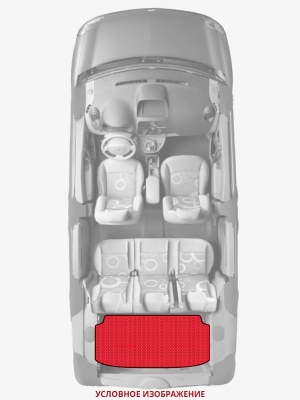 ЭВА коврики «Queen Lux» багажник для Opel Calibra